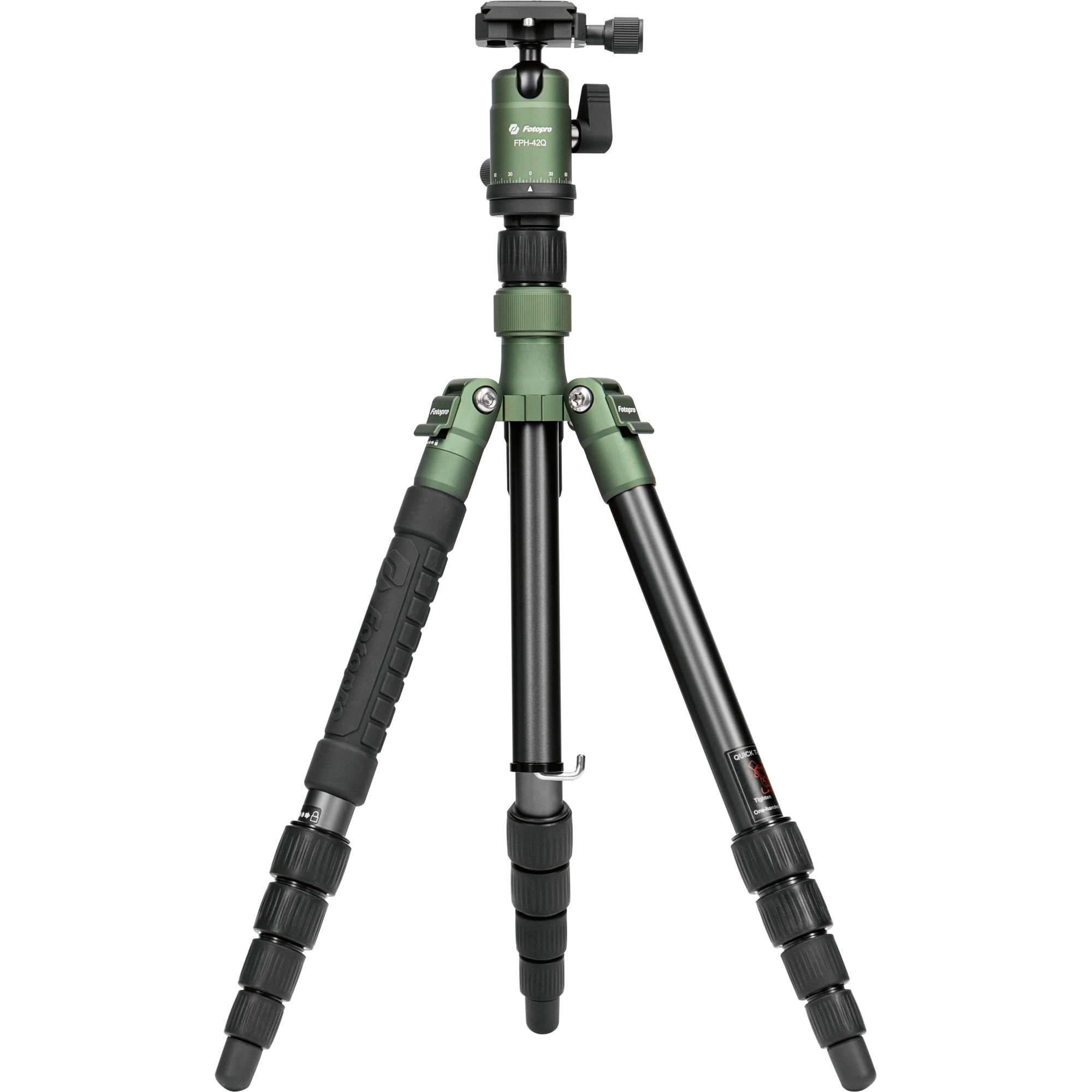 Statyw Fotopro X-go Gecko z głowicą kulową FPH-42Q - zielony_01