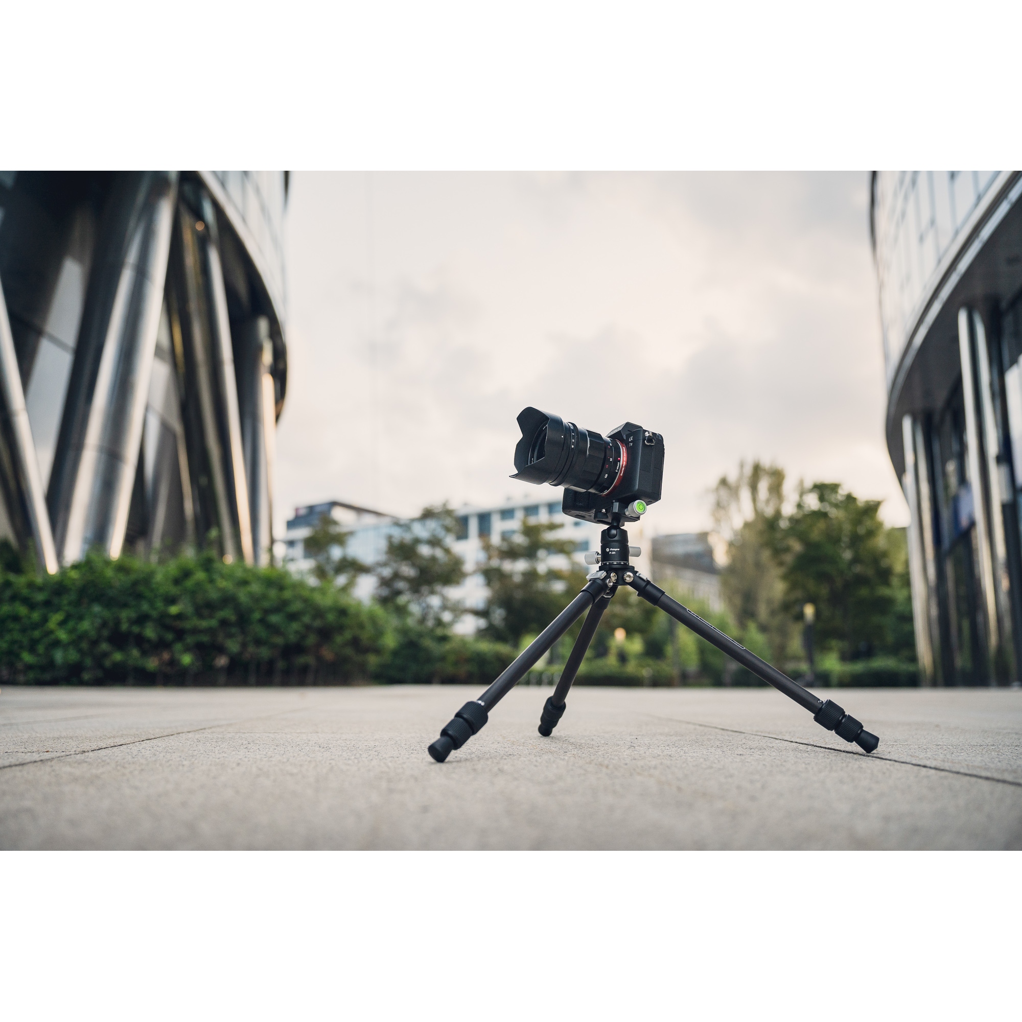 Statyw Fotopro P-2 z głowicą kulową P-2H - czarny_09_HD