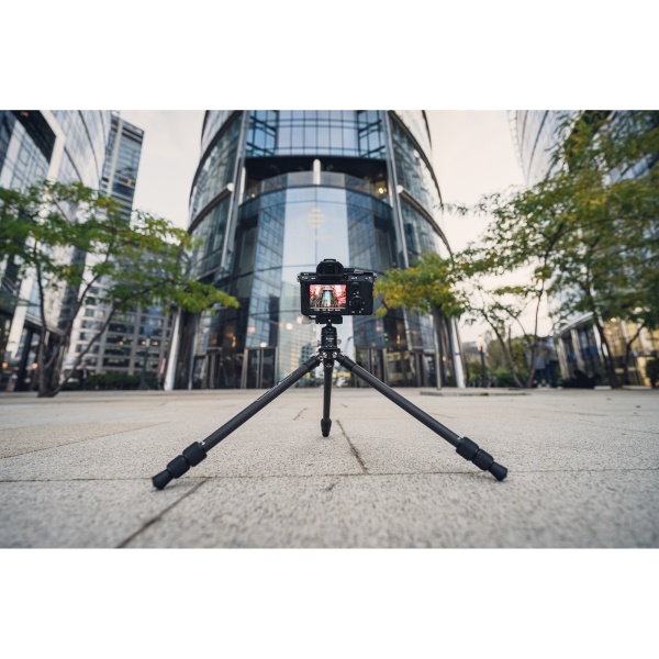 Statyw Fotopro P-2 z głowicą kulową P-2H – czarny_12_HD