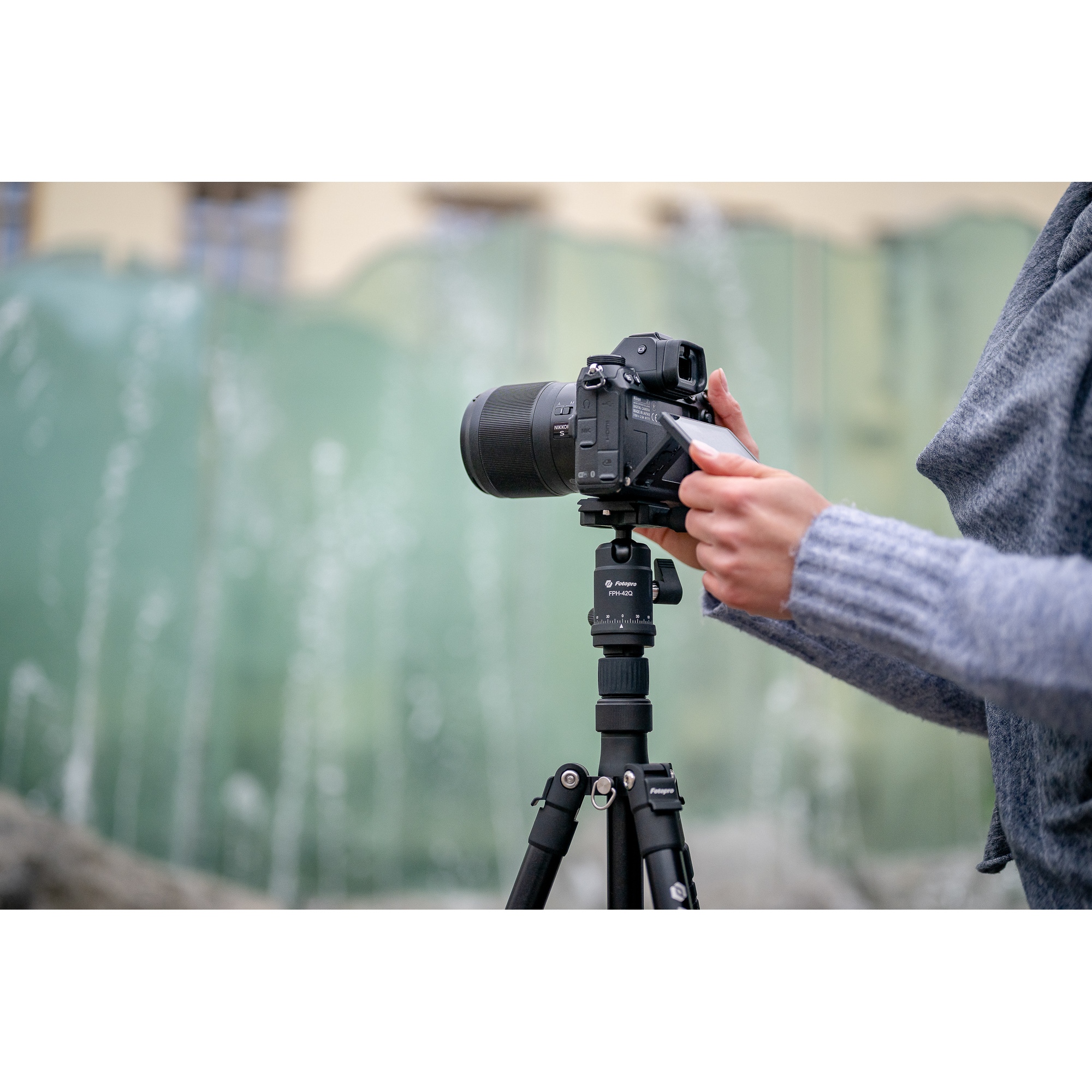 Statyw Fotopro X-go Gecko z głowicą kulową FPH-42Q _13_HD