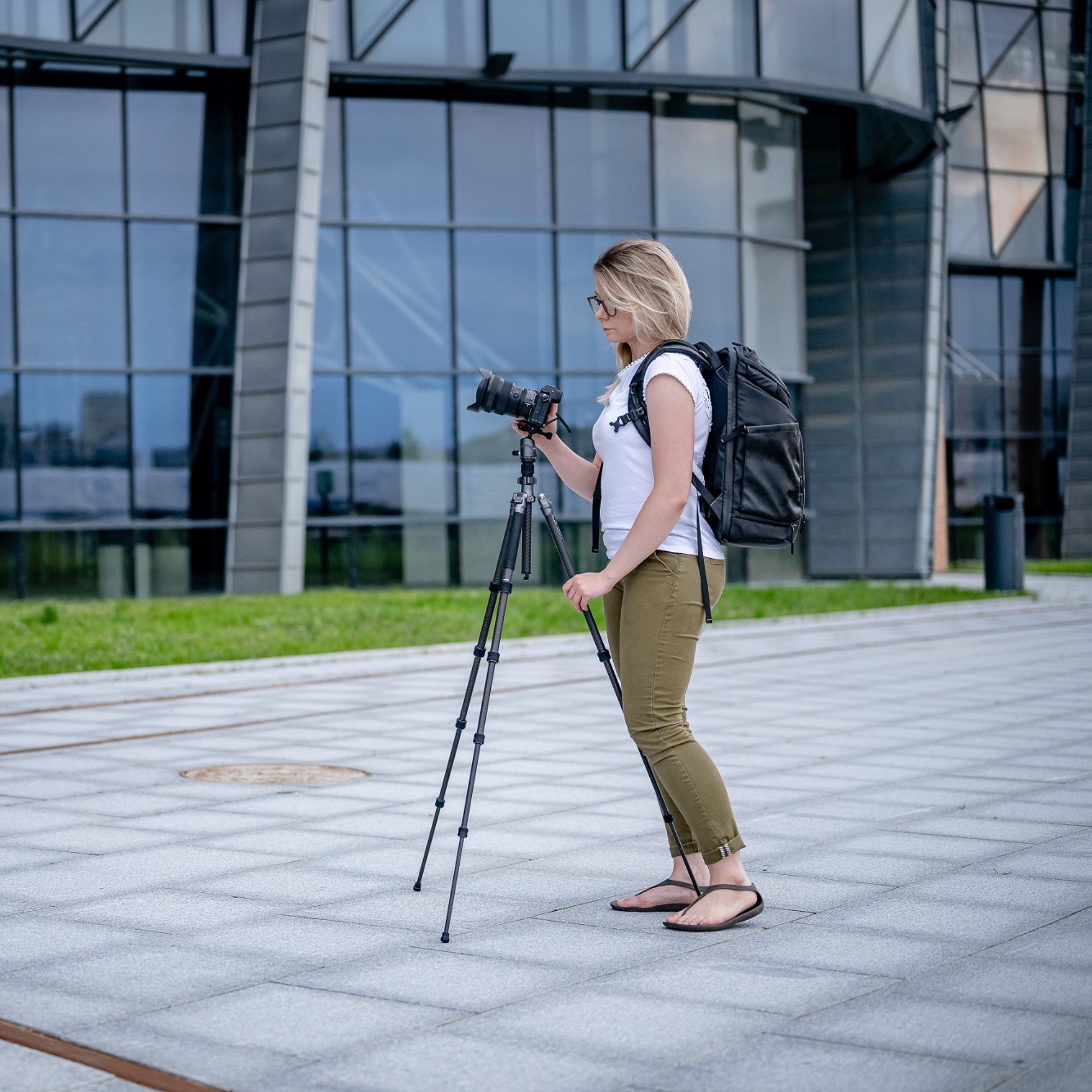 Statyw Fotopro Sherpa - pomarańczowy_17_HD