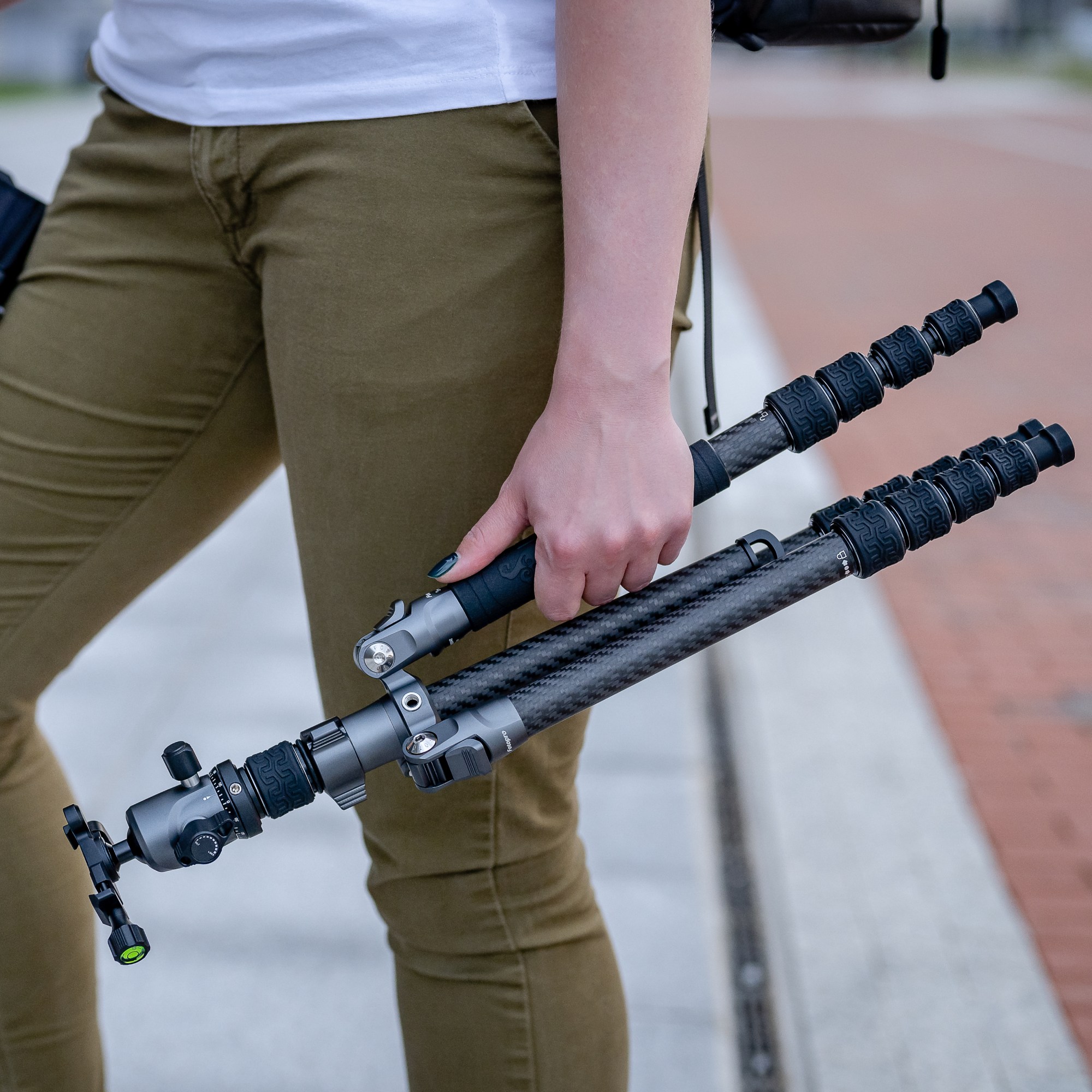 Statyw Fotopro Sherpa - pomarańczowy_20