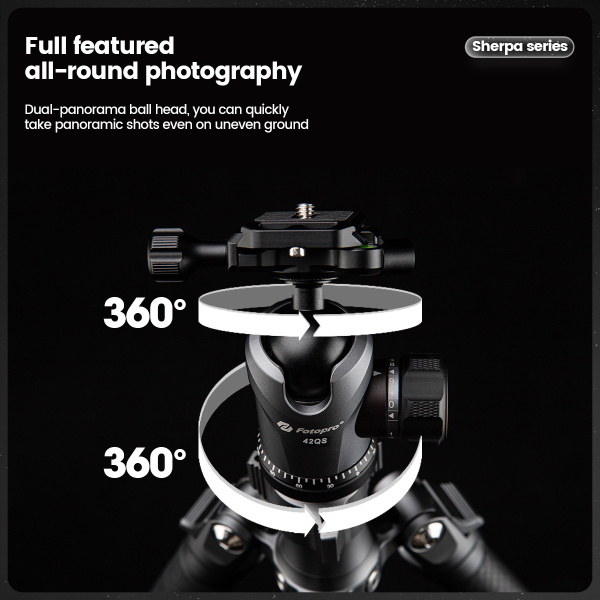 Statyw Fotopro Sherpa – pomarańczowy_32_HD