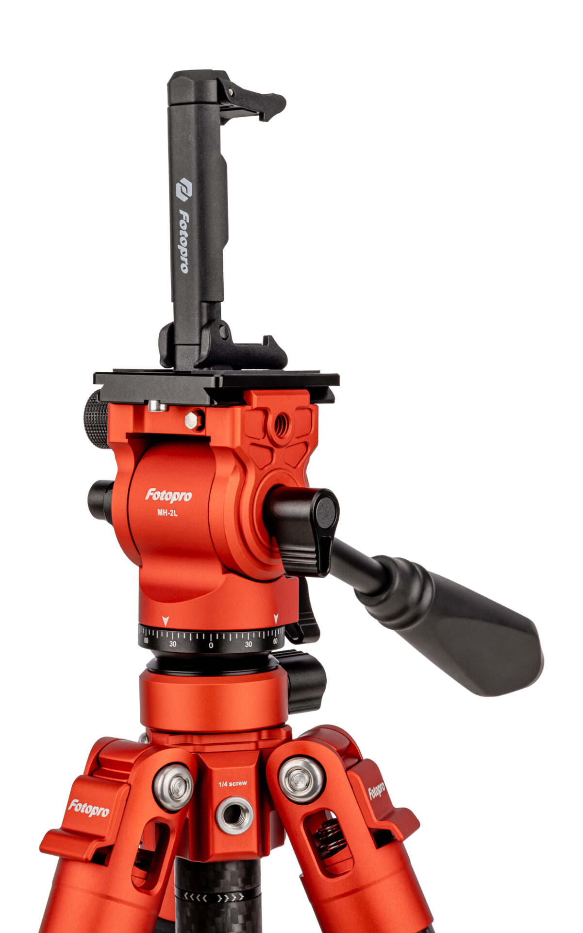 Statyw Fotopro X-Aircross 3 Lite Video - pomarańczowy_08_HD