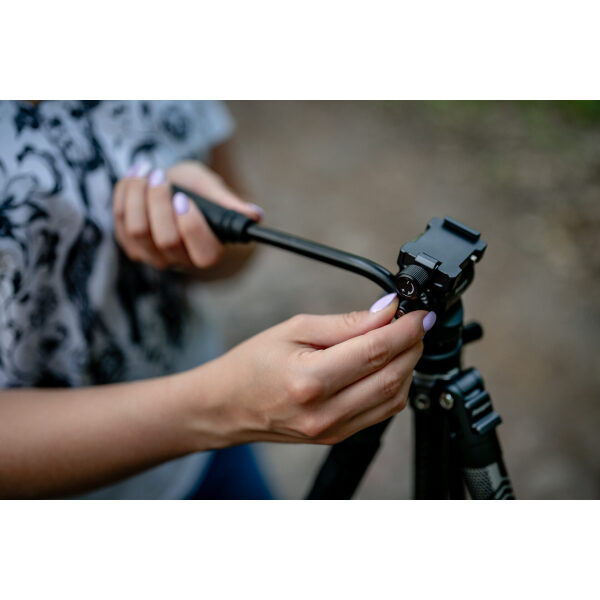 Statyw Fotopro X-Aircross 3 Lite Video – pomarańczowy_14_HD