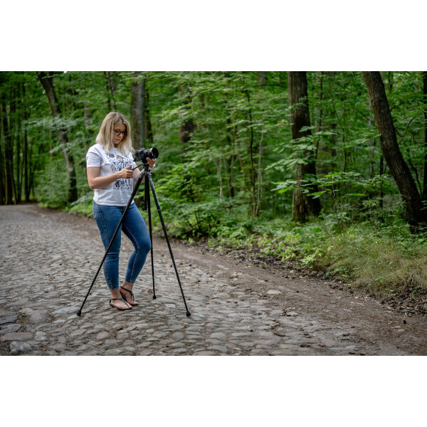 Statyw Fotopro X-Aircross 3 Lite Video – pomarańczowy_19_HD