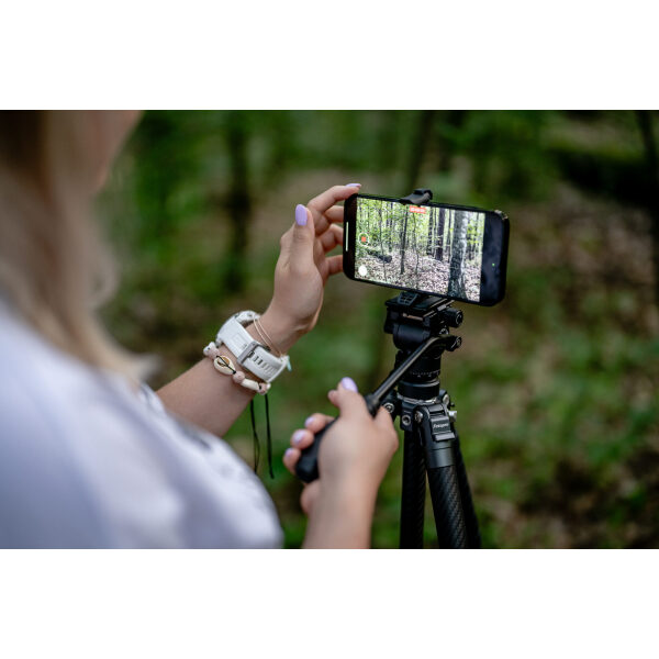 Statyw Fotopro X-Aircross 3 Lite Video – pomarańczowy_25_HD