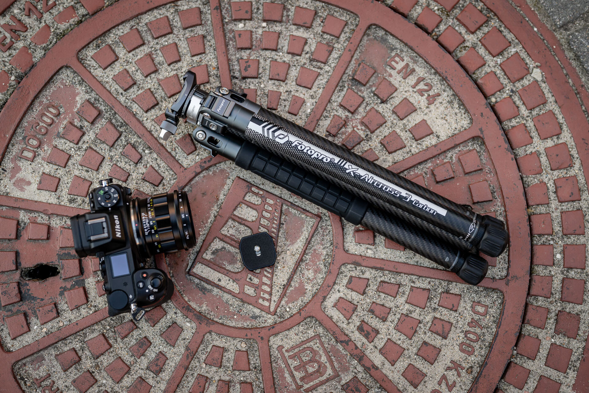 Statyw Fotopro X-Aircross 3 Lite - pomarańczowy_10_HD