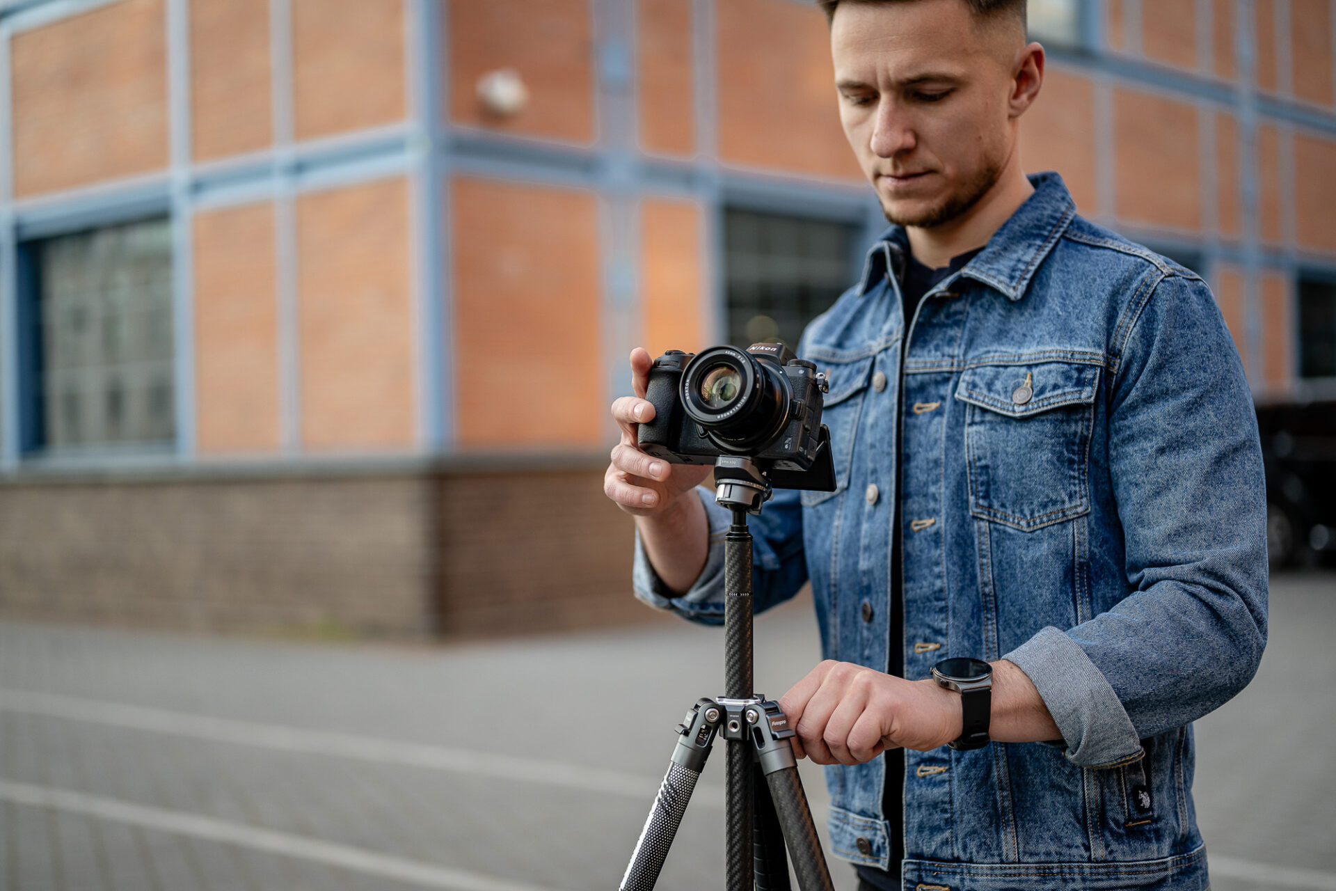 Statyw Fotopro X-Aircross 3 Lite - pomarańczowy_15_HD