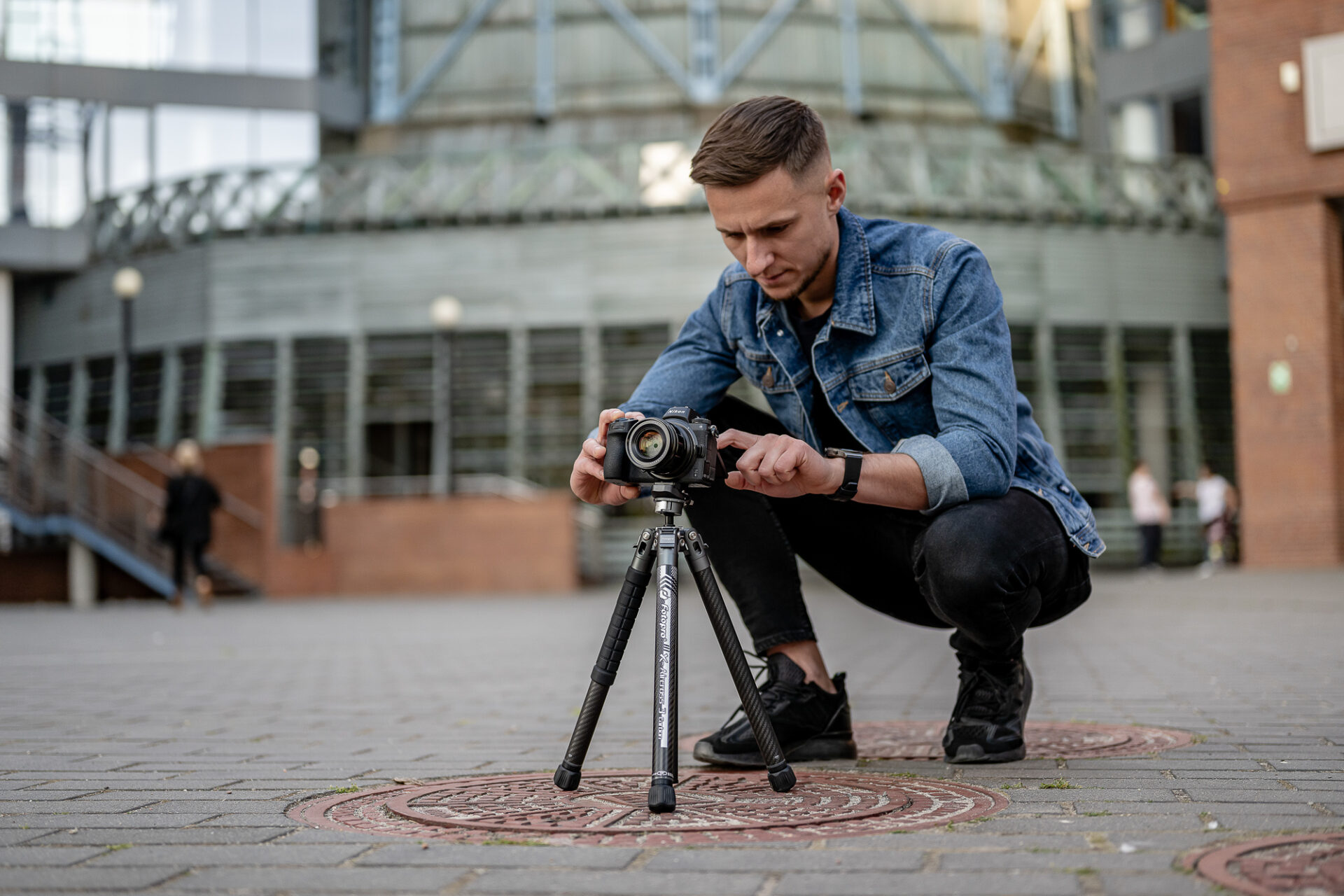 Statyw Fotopro X-Aircross 3 Lite - pomarańczowy_20_HD