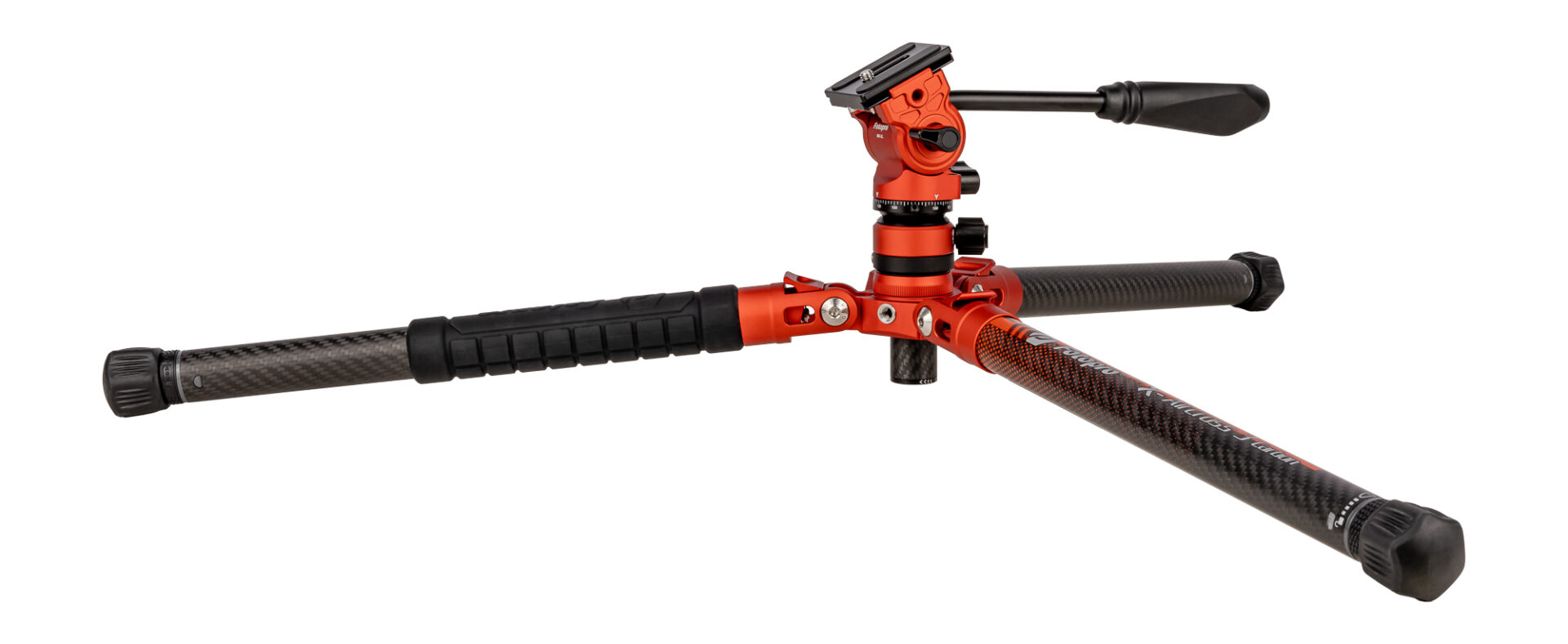 Statyw Fotopro X-Aircross 3 Video - pomarańczowy_05_HD