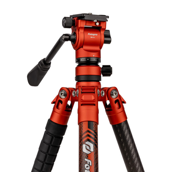 Statyw Fotopro X-Aircross 3 Video – pomarańczowy_06_HD
