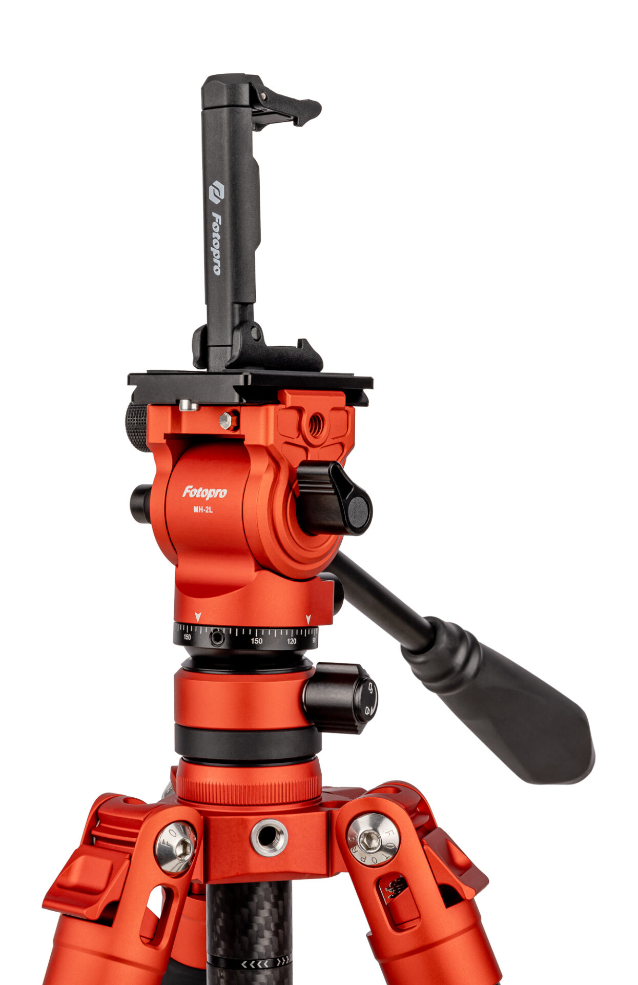 Statyw Fotopro X-Aircross 3 Video - pomarańczowy_08_HD