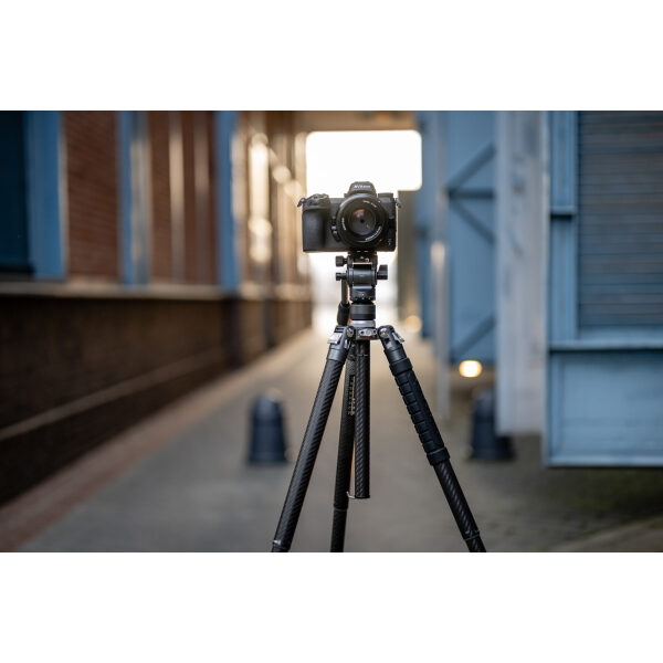 Statyw Fotopro X-Aircross 3 Video – pomarańczowy_14_HD