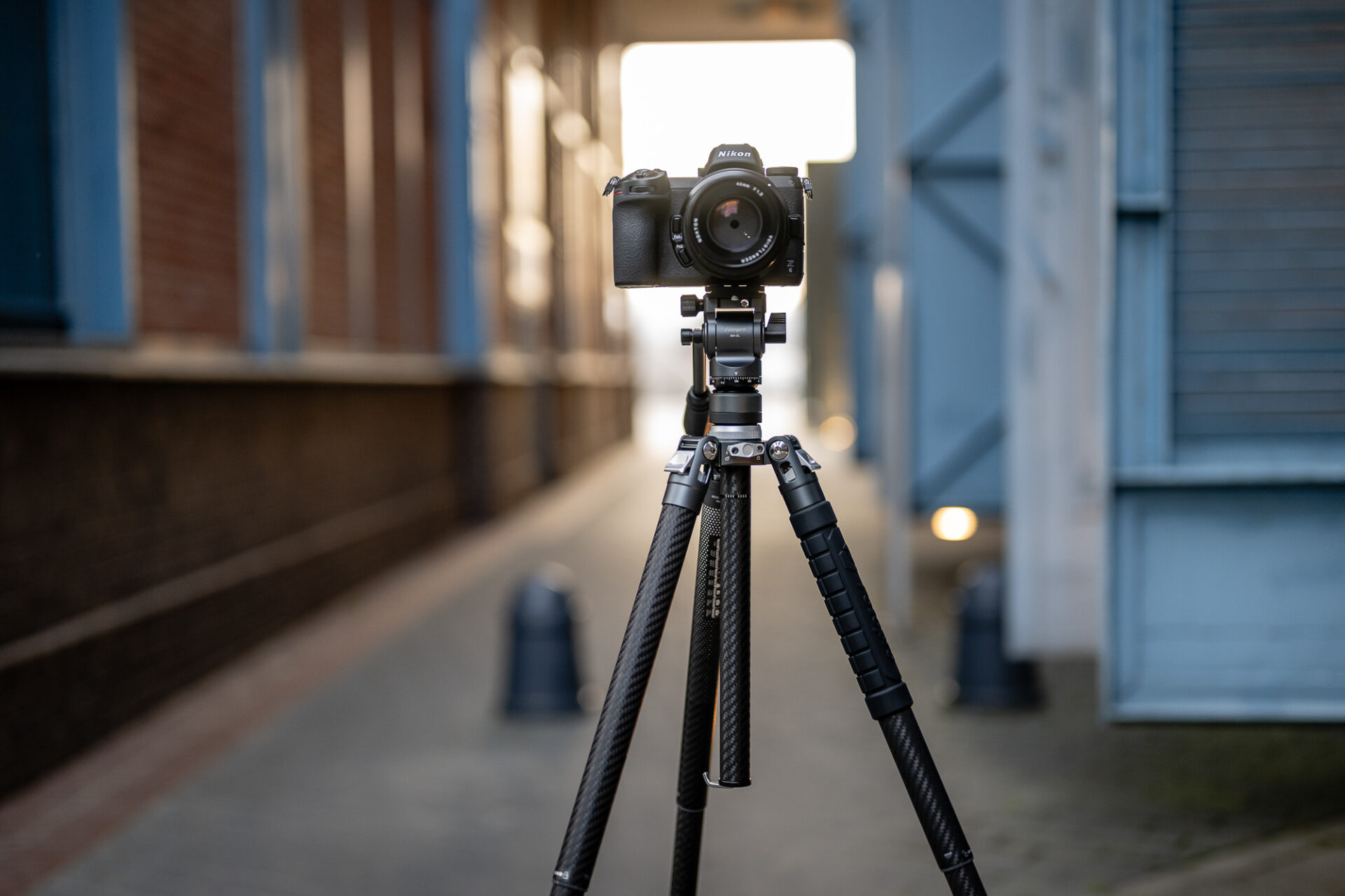 Statyw Fotopro X-Aircross 3 Video - pomarańczowy_14_HD