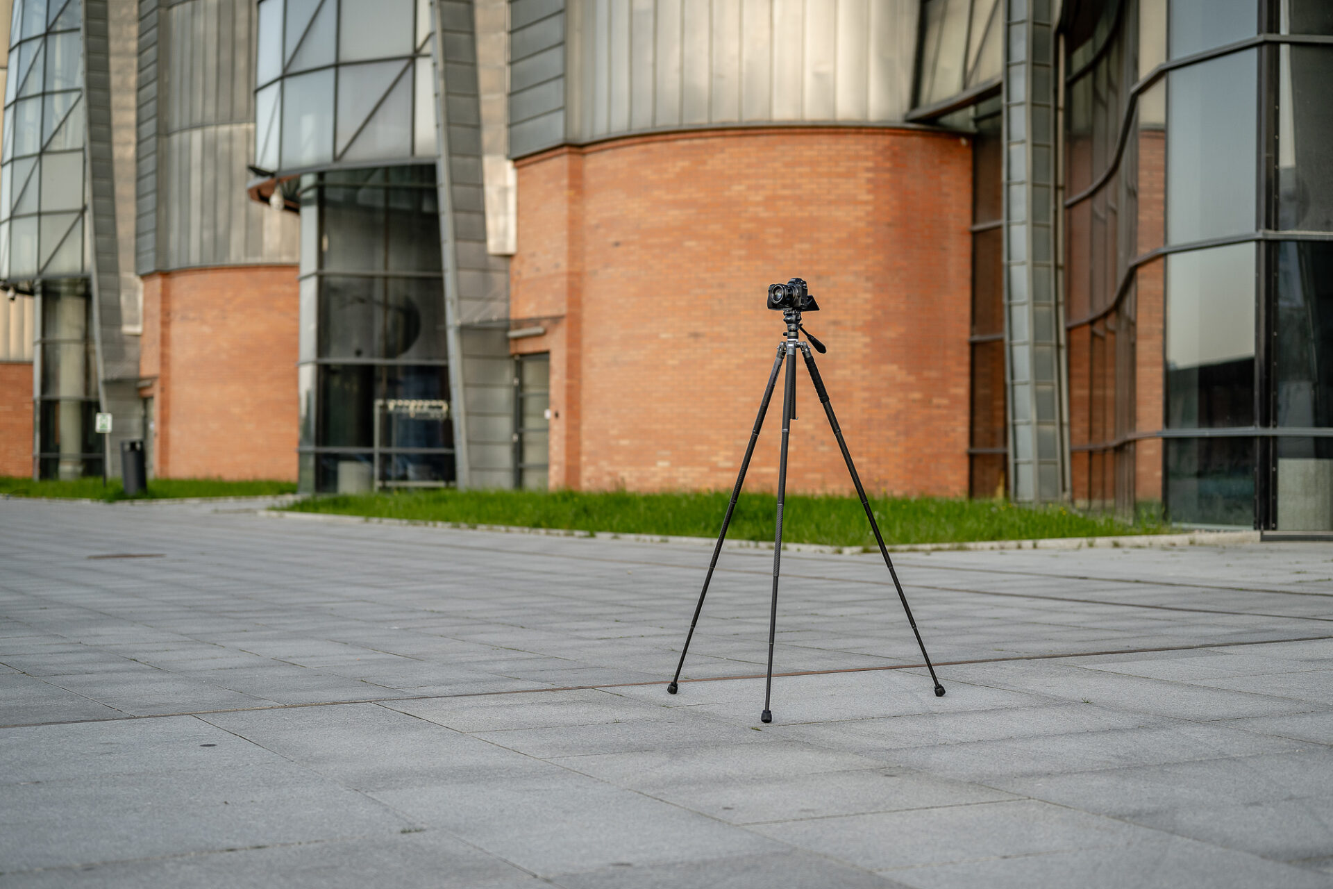 Statyw Fotopro X-Aircross 3 Video - pomarańczowy_18_HD