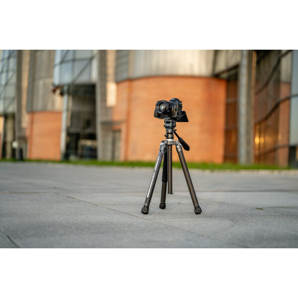 Statyw Fotopro X-Aircross 3 Video – pomarańczowy_22_HD