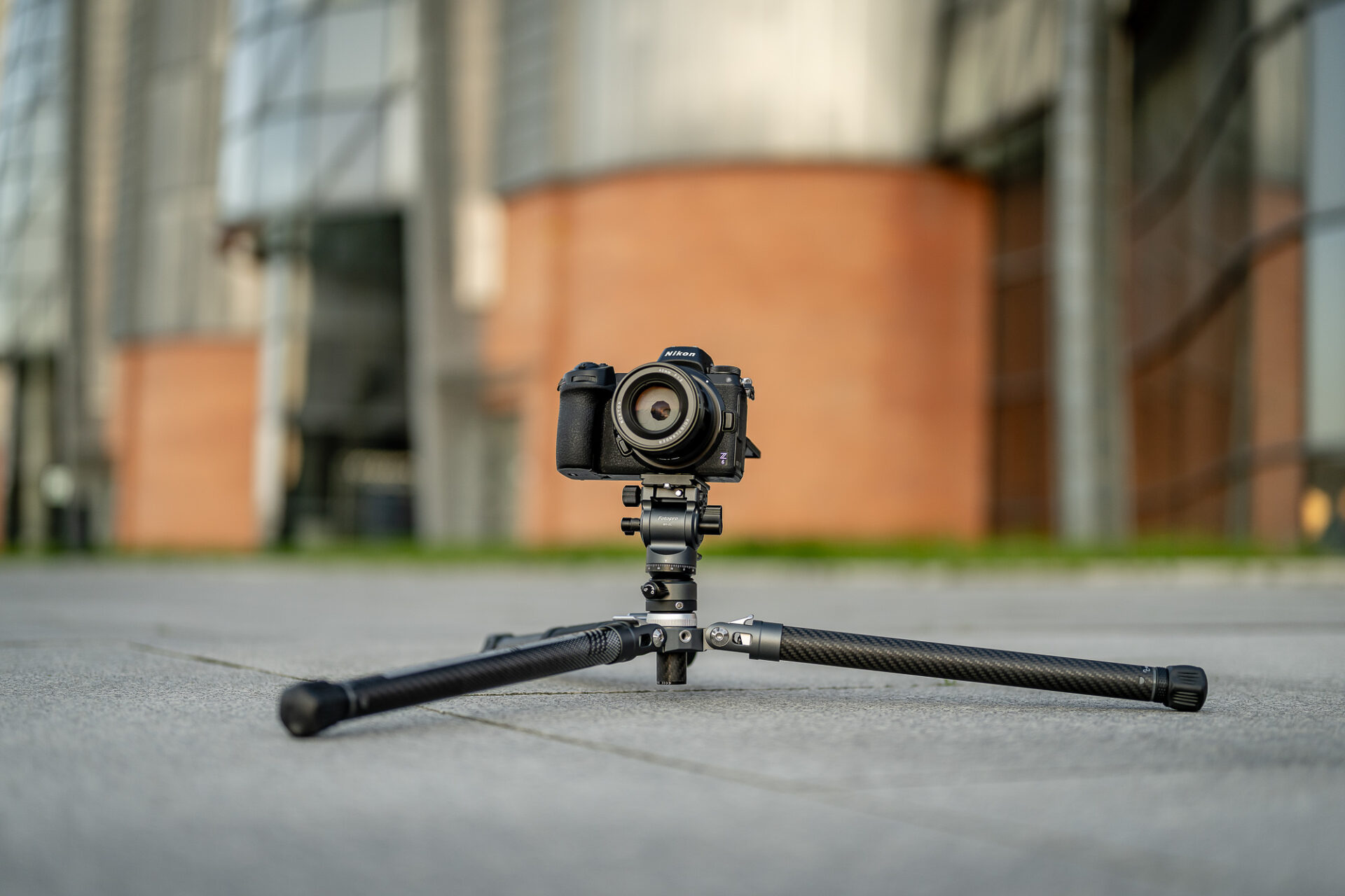 Statyw Fotopro X-Aircross 3 Video - pomarańczowy_24_HD