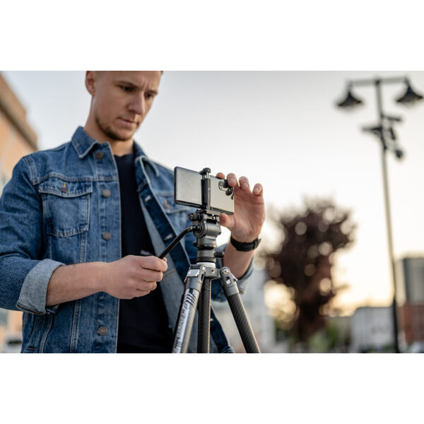 Statyw Fotopro X-Aircross 3 Video – pomarańczowy_25_HD